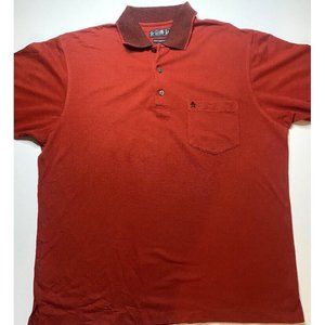 Penguin golf shirt Polo Shirt Performance Red Size XL